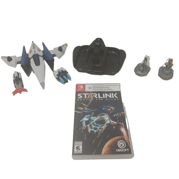 Nintendo Switch Starlink Battle for Atlas Starter Pack Spaceship Cartridge Set - Picture 1 of 9